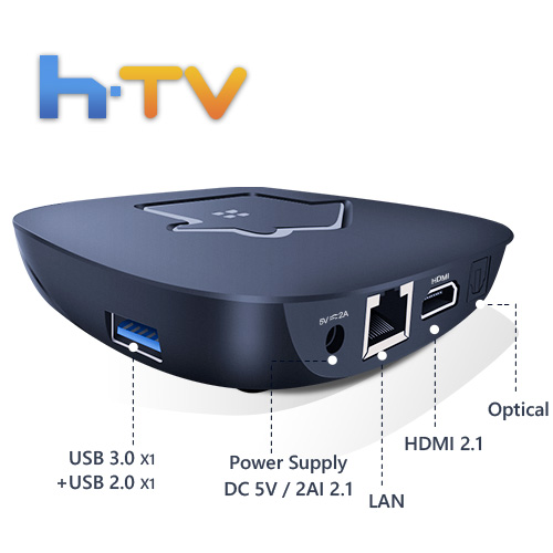 Novo HTV H7 4K ULTRA HD